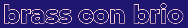 brass con brio Logo